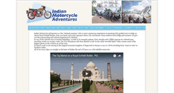 Desktop Screenshot of indianmotorcycleadventures.com